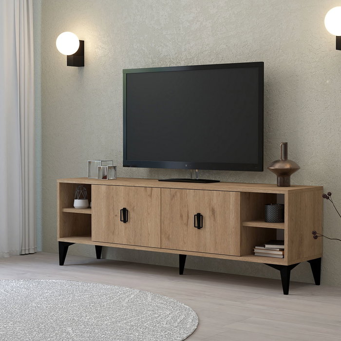 Hanah Home Deren 3507 Soporte para TV Roble Zafiro Hanah Home Deren 3507 Soporte para TV Roble Zafiro